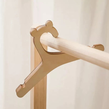 Wooden Baby Clothes Hangers | 10 pack - teenybuys