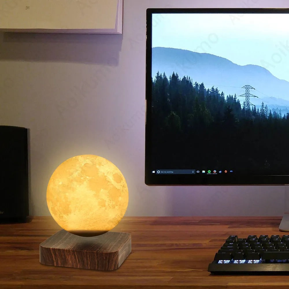 Levitating Night Light -LED Moon Lamp - teenybuys