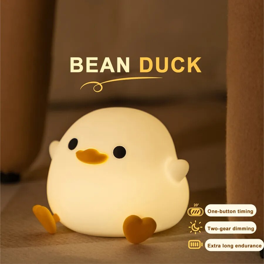 LED Night Light - Duck - teenybuys