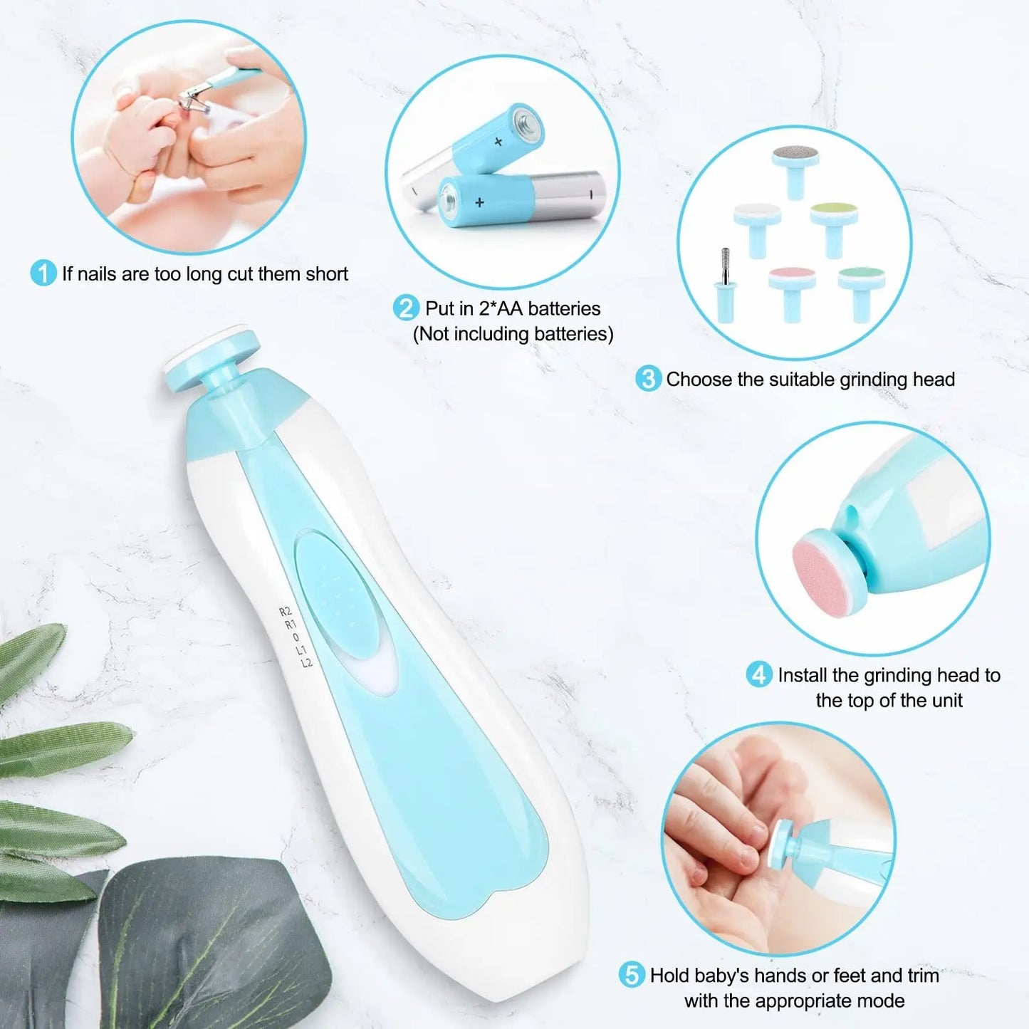 Electric Nail Trimmer - teenybuys