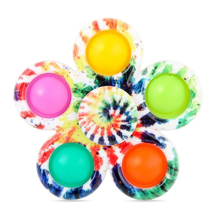 Rainbow Bubble Pop Fidget Spinner - teenybuys