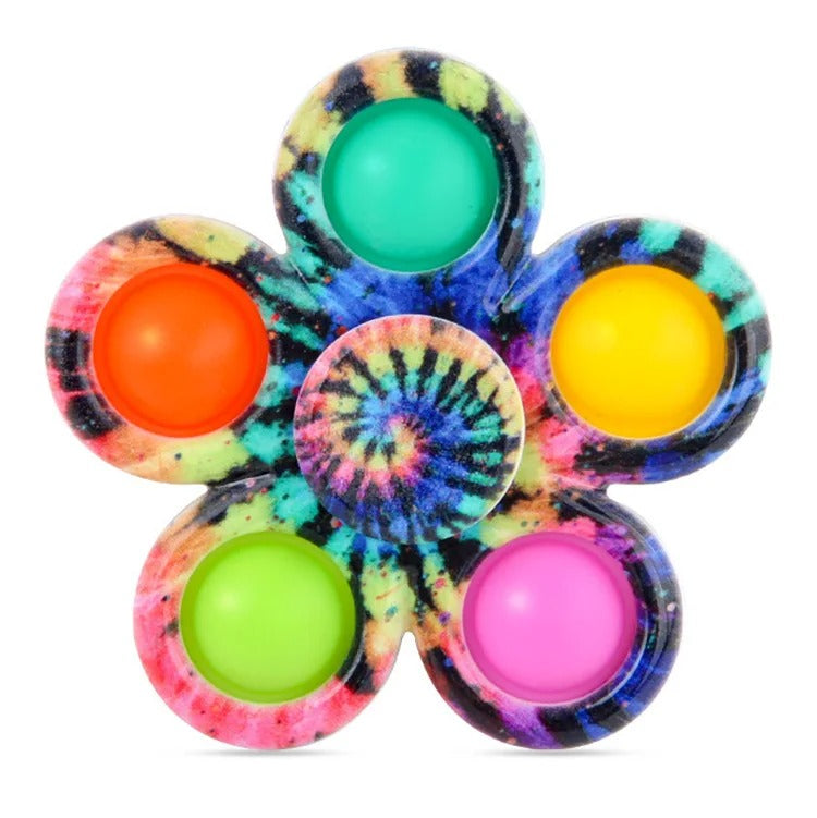 Rainbow Bubble Pop Fidget Spinner - teenybuys