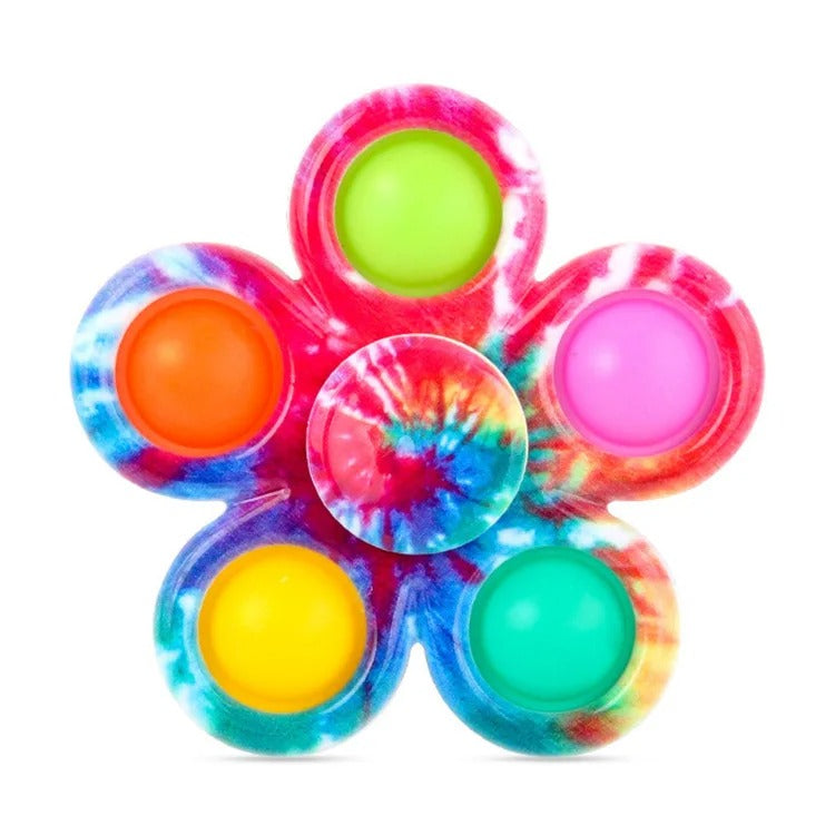 Rainbow Bubble Pop Fidget Spinner - teenybuys