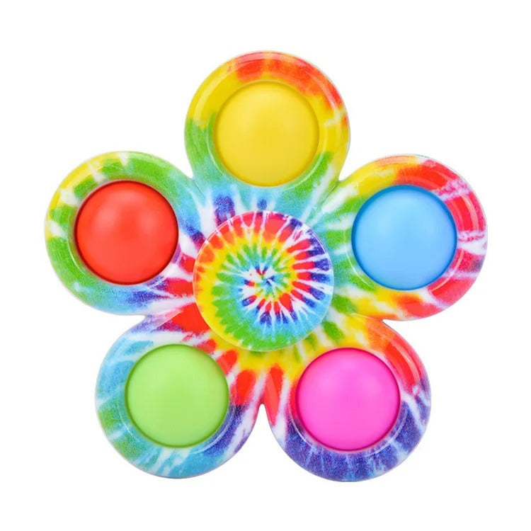 Rainbow Bubble Pop Fidget Spinner - teenybuys