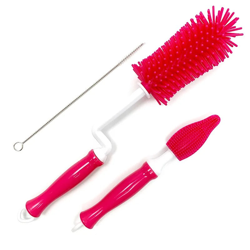 Silicone Bottle Brush Set - teenybuys