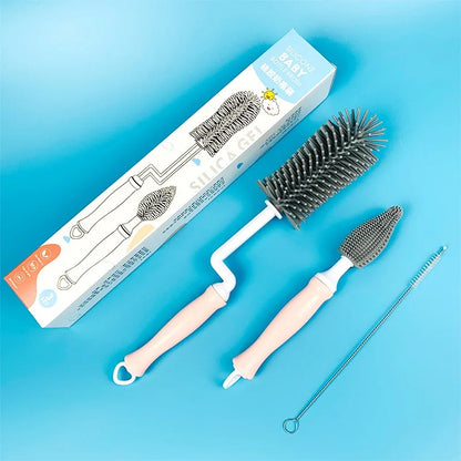 Silicone Bottle Brush Set - teenybuys