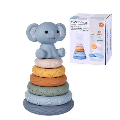 Silicone Stacking Tower - teenybuys