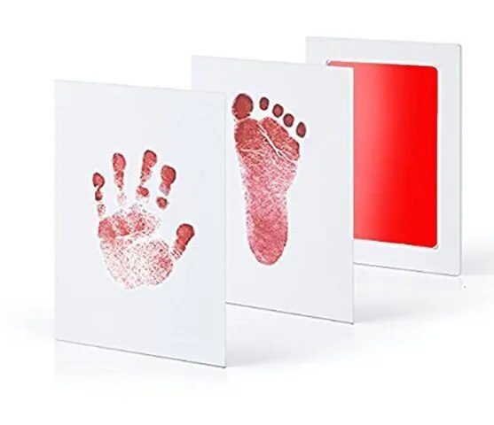 Baby Footprint and Handprint Ink Pads - teenybuys